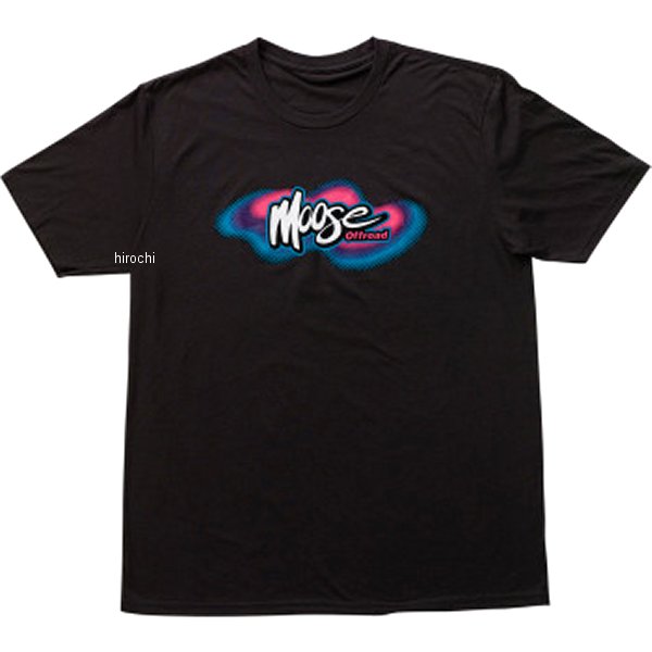 Tシャツ Retro Moose 黒 2XL