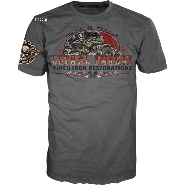 Tシャツ Tired Iron Restorations グレー Mサイズ