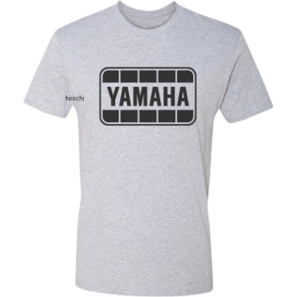 TEE YAMAHA RETRO グレー/黒 Sサイズ