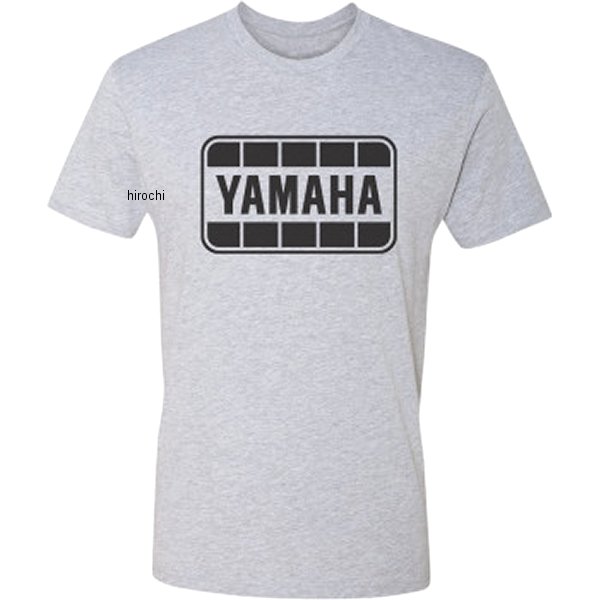 TEE YAMAHA RETRO グレー/黒 Mサイズ