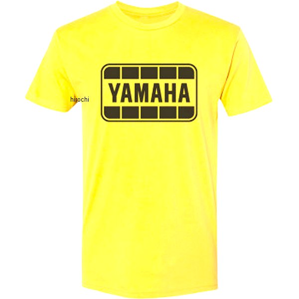 TEE YAMAHA RETRO イエロー/黒 Sサイズ