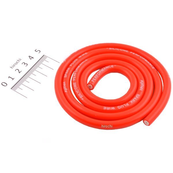 シリコンコード 汎用 赤 7mm x 1m