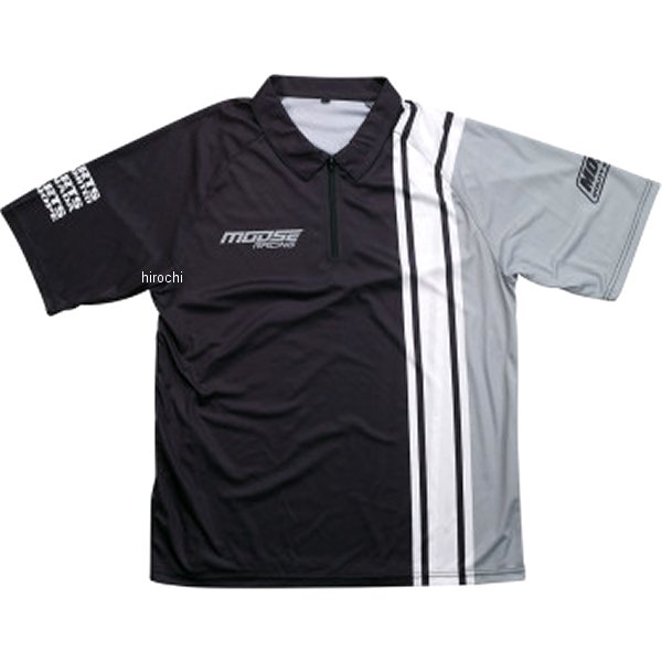 ピット シャツ 黒/グレー 2XL