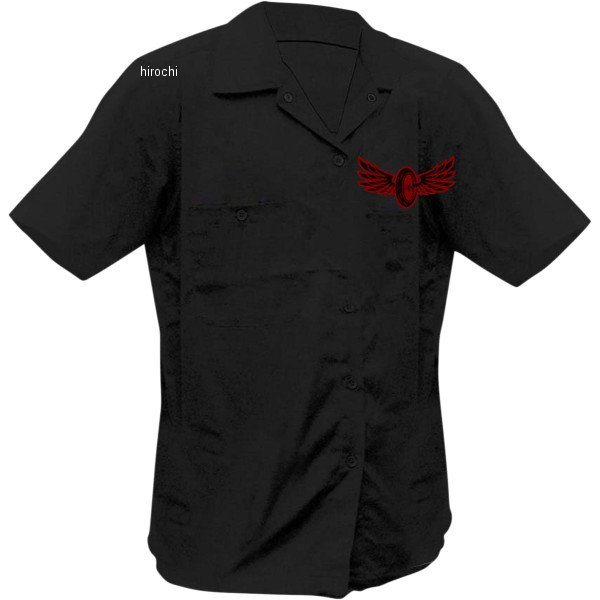 シャツ Crooked Piston 黒 Lサイズ