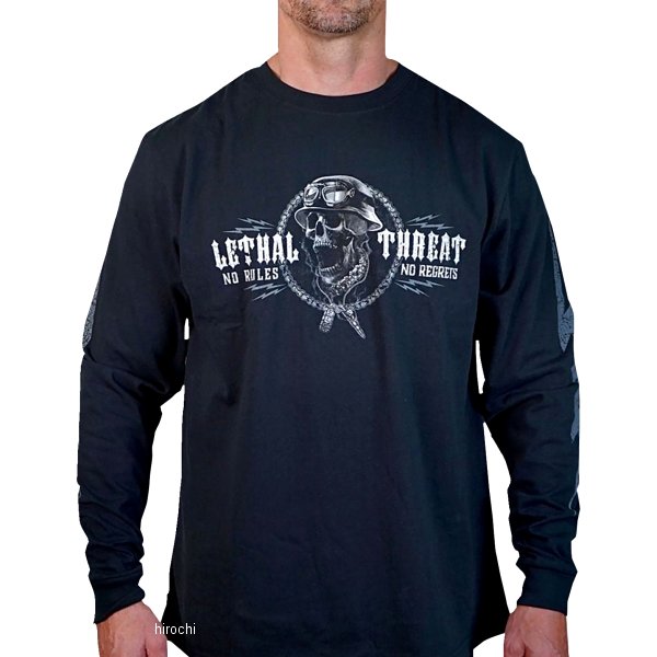 『セール特価』 ロングスリーブTシャツ 黒 Lサイズ