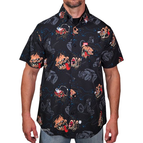 モンスターバレット 半袖シャツ 黒 XLサイズ