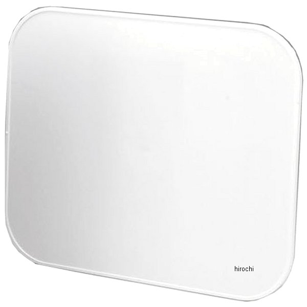 ゼッケンプレート スクエアタイプ 白 1枚入り