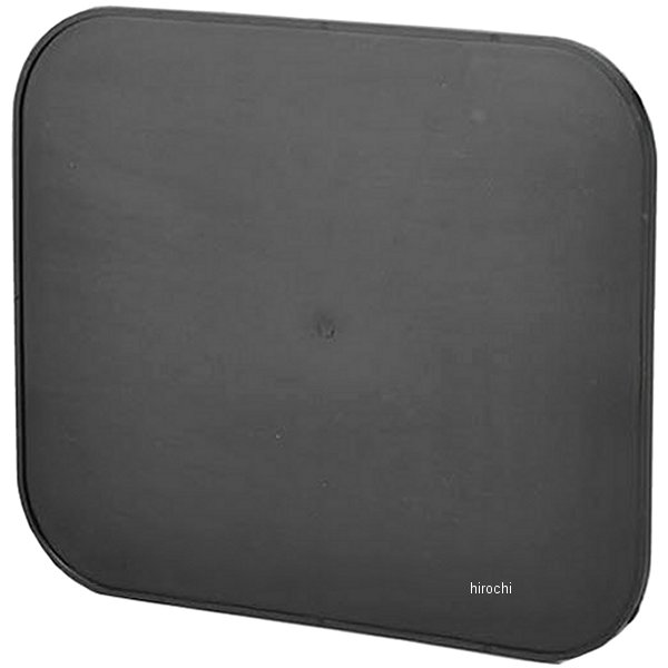 ゼッケンプレート スクエアタイプ 黒 3枚入り