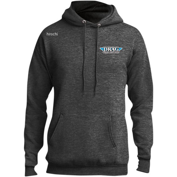 HOODY DRAGSPEC HTR GRY MD