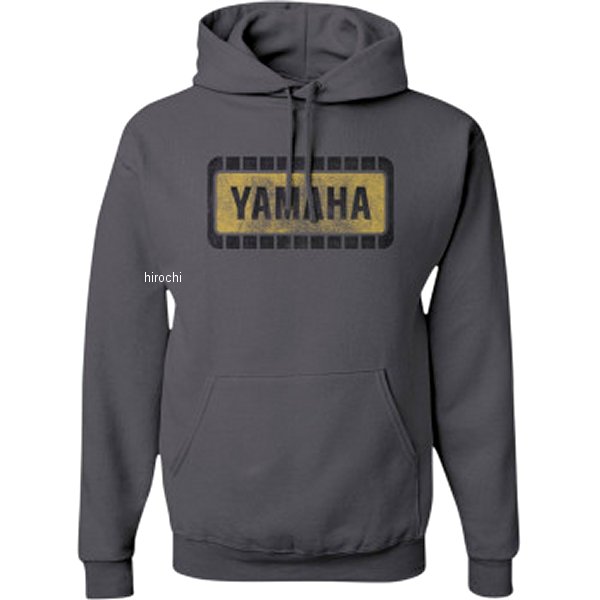 フーディー YAMAHA RETRO チャコール Sサイズ
