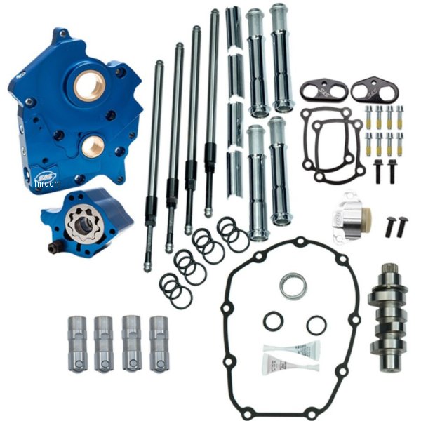 S＆S 475Cカムチェストキット 17年-21年 ツーリング クローム