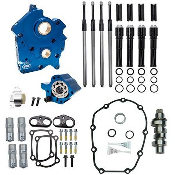 S＆S 465Cカムチェストキット18年-87年 ソフテイル 黒