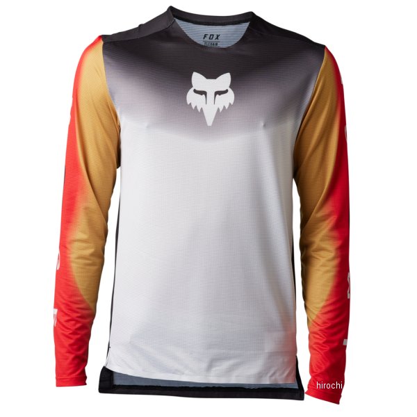 MTB フレックスエアーロングスリーブジャージ ノヴァ 黒/白 Lサイズ