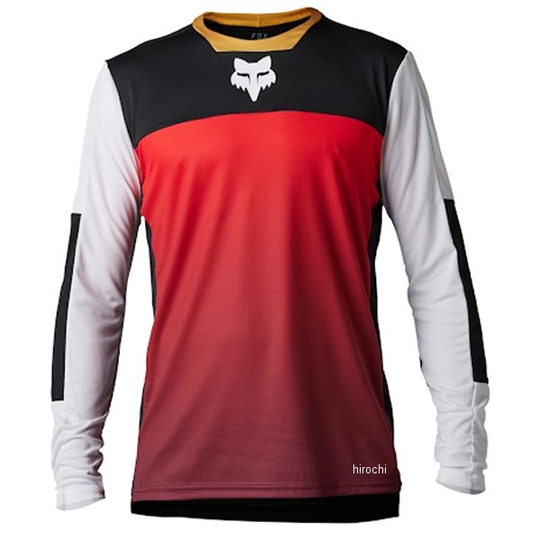 MTB ディフェンドロングスリーブジャージ AURORA 黒/白 Lサイズ