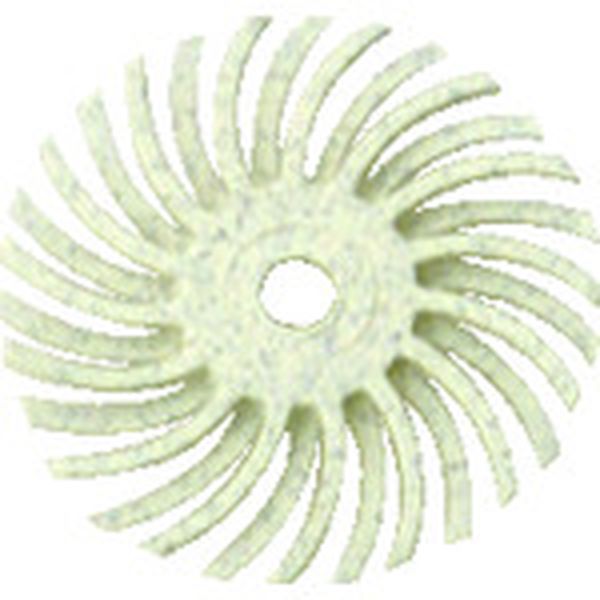 BRDISC1201X18  ラジアル・ブリッスルディスク ＃120相当 白 25.4mm 24個入り