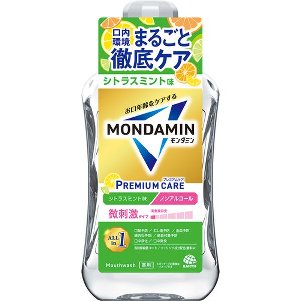 洗口液 モンダミン プレミアムケア シトラスミント 1000ml