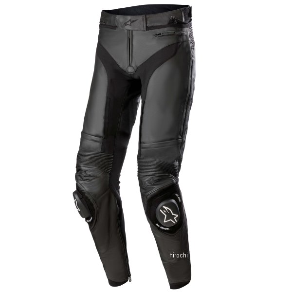 MISSILE V3 レザーパンツ 黒/黒