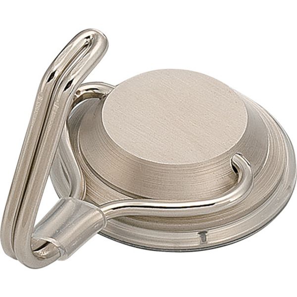 107-6299 強磁力マグネットフック シルバー MF-877S 44mmΦ 耐荷重10kg スチール製