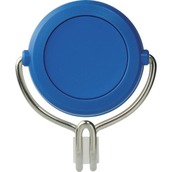 強力マグネットフック(可動式フックタイプ) 青 MG-757BL 60×70mm 耐荷重7kg