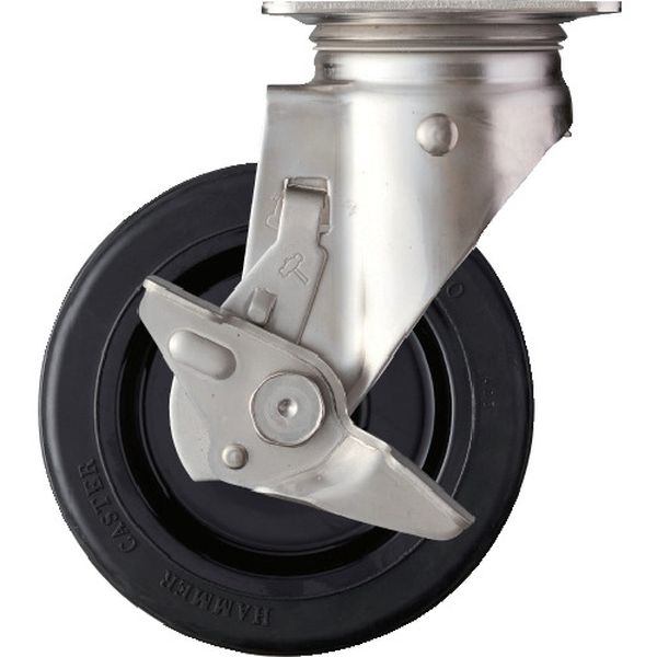 313SRU150 336-5141  SUS サイドSP付 ゴム車150mm