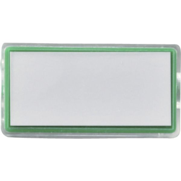 167-3345 マグネット付きカードケース 緑 MGK-50G 25×50×8mm 台紙付 エンビ