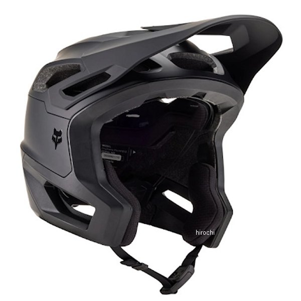 MTB ヘルメット ドロップフレーム プロ マットブラック Lサイズ