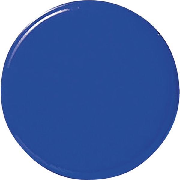 強磁力カラーマグネット(ボタン型) 青 WMG-461BL 18Φ×9mm 3個組 両面磁力