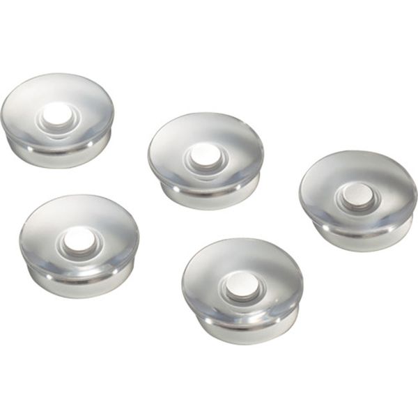 強磁力マグネット(ボタン型タイプ) 透明のみ/5個組 MG-793-T 30Φ×6.5mm