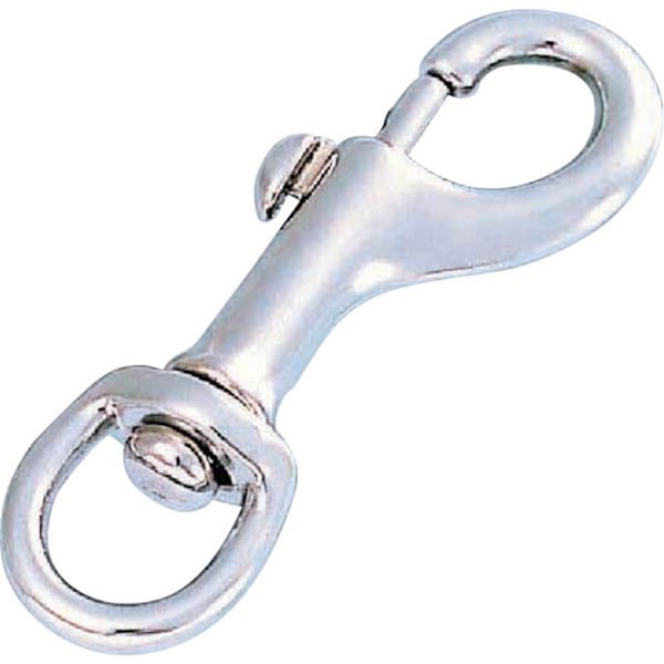 A782 316-6624  ナスカン(クロームメッキ) 全長76mm