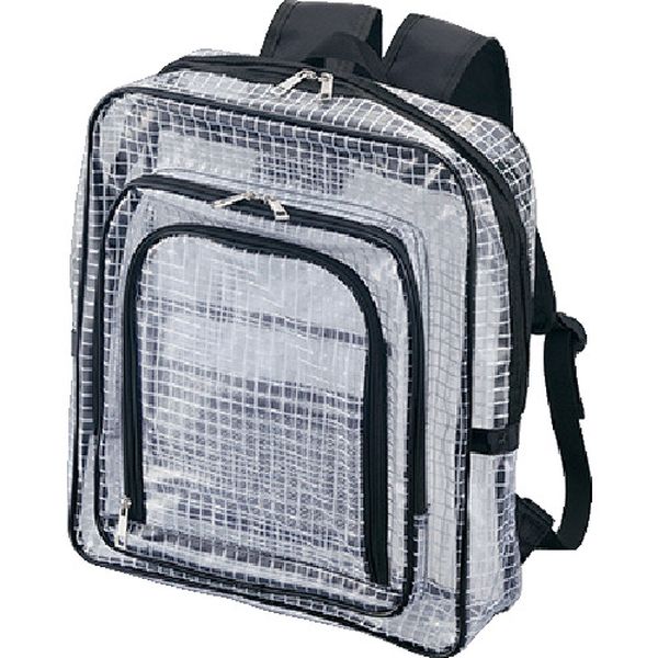 3173704 369-8817  PVCクリアバッグ クリアリュック