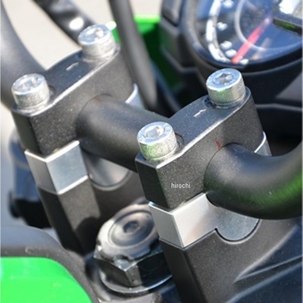 ハンドルUPスペーサー Z125プロ シルバー