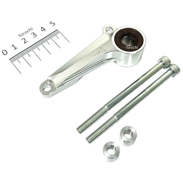 シフトガイド Z125プロ シルバーアルマイト仕上げ