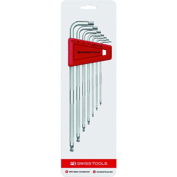 3212LH6CN  ローレット入六角レンチセット(ブリスターパック入り)