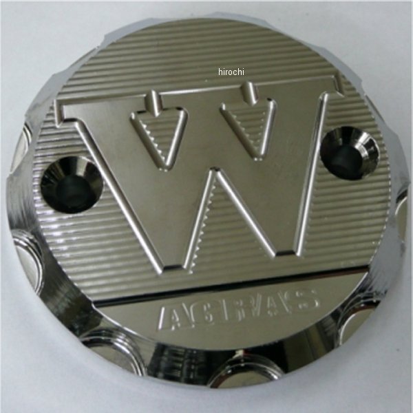 マスターシリンダーキャップB Wロゴ W800 メッキ