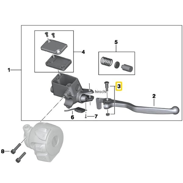 ナット付きピン 32727655397