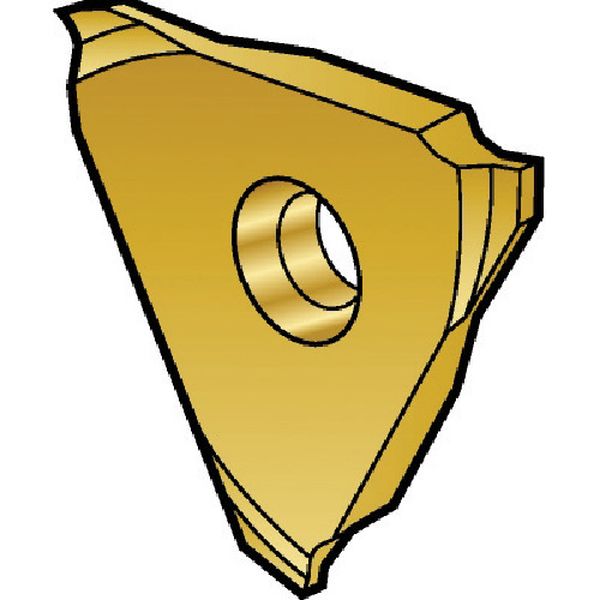 コロミル328用面取り付きサークリップ溝入れチップ 1025 10個入り