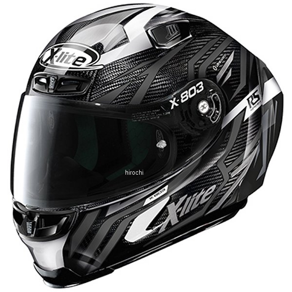 ノーラン NOLAN フルフェイスヘルメット X-803RS DECEPTION GY Mサイズ