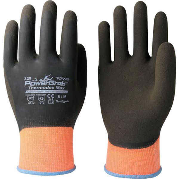 東和コーポレーション トワロン 防寒手袋 PowerGrab ThermodexMax M