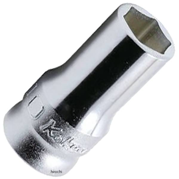 Ko-ken Z-EAL 3/8"(9.5mm)SQ. 6角セミディープソケット 10mm