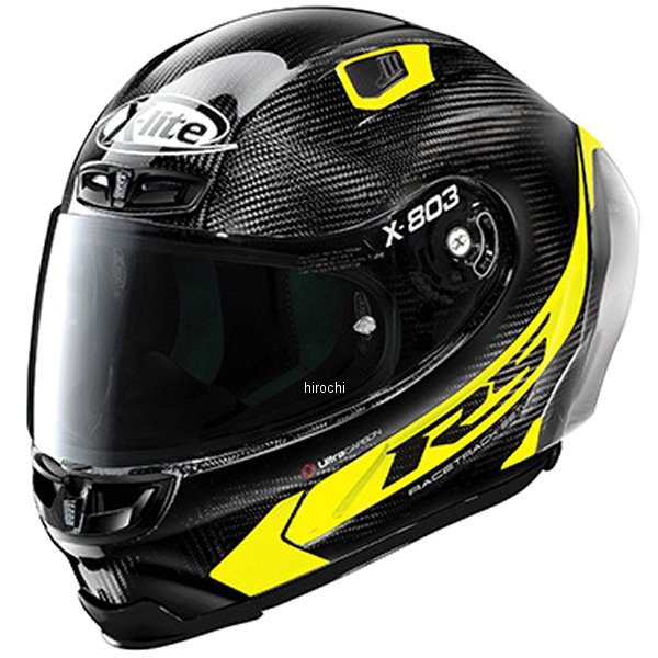 ノーラン NOLAN フルフェイスヘルメット X-803RS HOTLAP YE Lサイズ