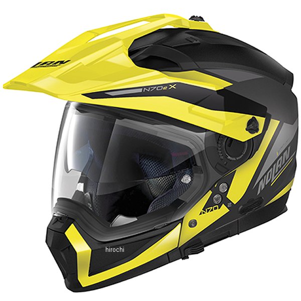 ノーラン NOLAN フルフェイスヘルメット N70-2X STUNNER YE Mサイズ
