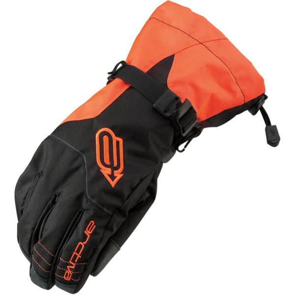 PIVOT グローブ メンズ黒/オレンジ M