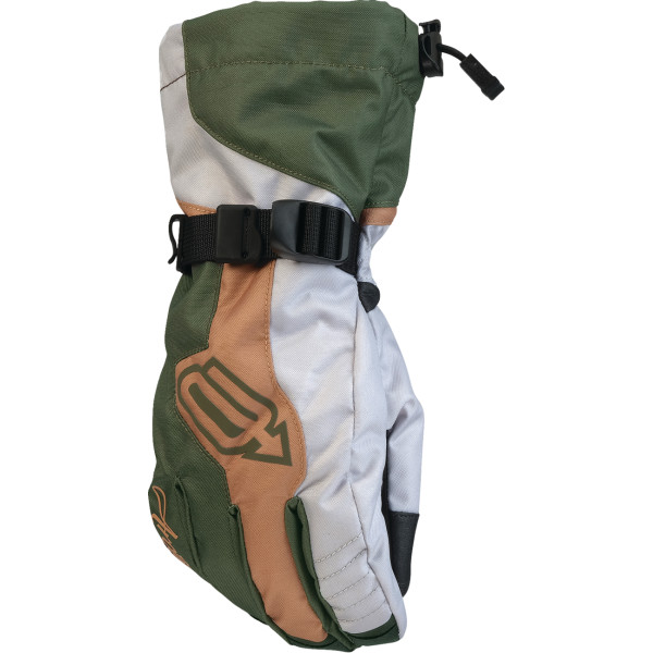 グローブ WMN PIVOT 8 グリーン/タン XL