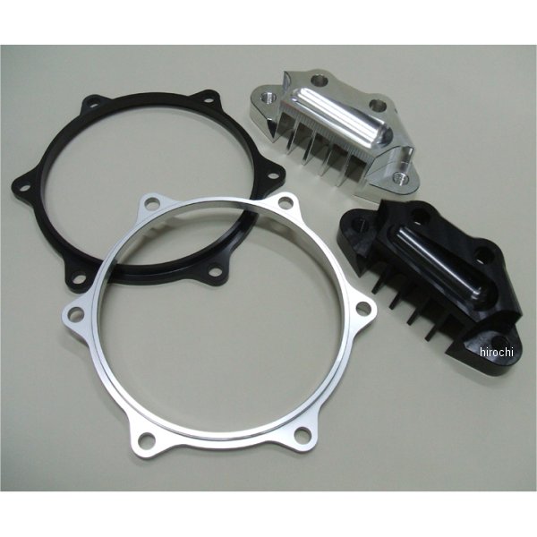 φ320ローター対応キャリパーサポート(brembo 40mm対応) 軽量スペーサータイプ シルバー