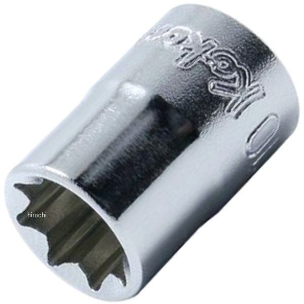 Ko-ken 3/8"(9.5mm)SQ. 2重4角ソケット 13mm