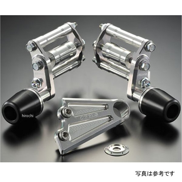 レーシングスライダー エンジンハンガーセット ロゴ有り 03年-09年 CB1300SF 黒