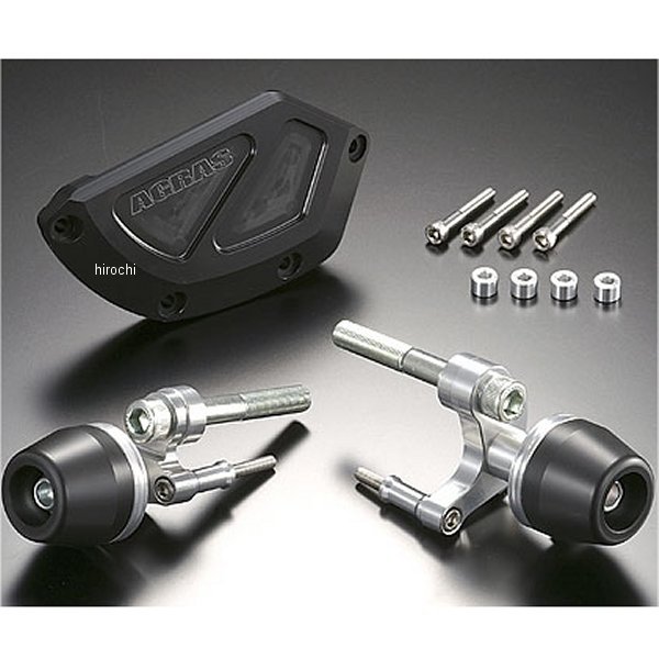 レーシングスライダー フレーム&ジェネレーター ロゴ無し 06年-07年 CBR1000RR 黒