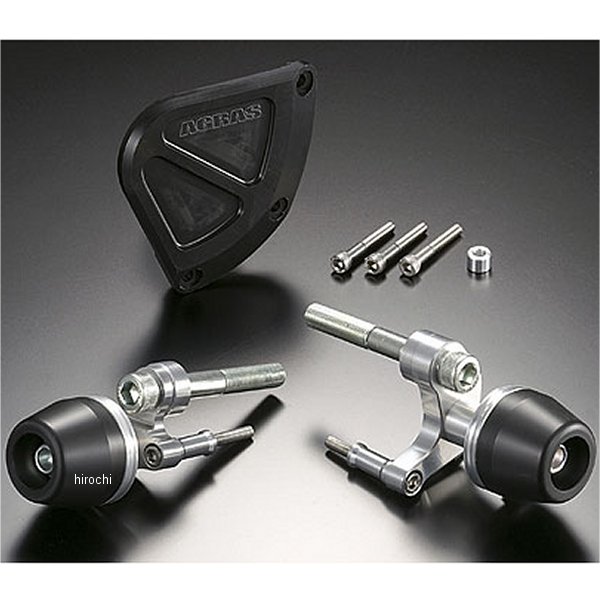 レーシングスライダー フレーム&クラッチ ロゴ無し 06年-07年 CBR1000RR 黒