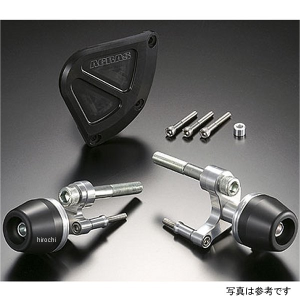 レーシングスライダー フレーム&クラッチ ロゴ入り 06年-07年 CBR1000RR 白