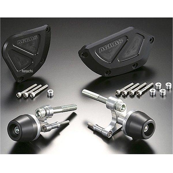 レーシングスライダー 4点セット ロゴ無し 06年-07年 CBR1000RR 黒